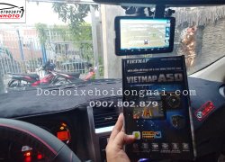 Gắn Camera hành trình Vietmap A50 Cho Xe Toyota Wigo Tại Đồng Nai