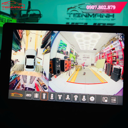 MÀN HÌNH ANDROID CHO VINFAST VF3 – TÍCH HỢP 360, HAI HỆ ĐIỀU HÀNH