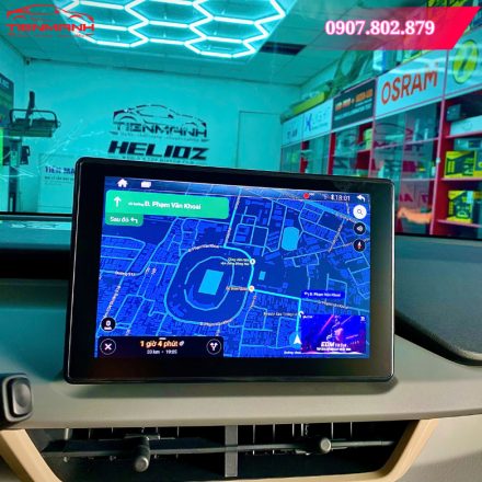 MÀN HÌNH ANDROID CHO VINFAST VF3 – TÍCH HỢP 360, HAI HỆ ĐIỀU HÀNH