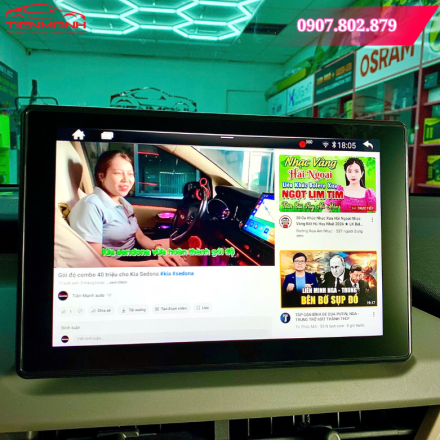 MÀN HÌNH ANDROID CHO VINFAST VF3 – TÍCH HỢP 360, HAI HỆ ĐIỀU HÀNH