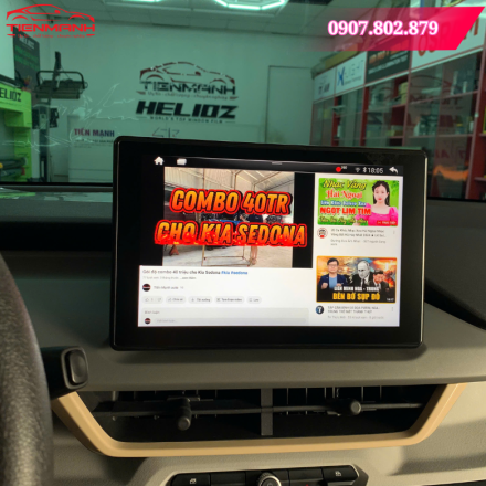 MÀN HÌNH ANDROID CHO VINFAST VF3 – TÍCH HỢP 360, HAI HỆ ĐIỀU HÀNH
