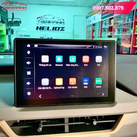 MÀN HÌNH ANDROID CHO VINFAST VF3 – TÍCH HỢP 360, HAI HỆ ĐIỀU HÀNH