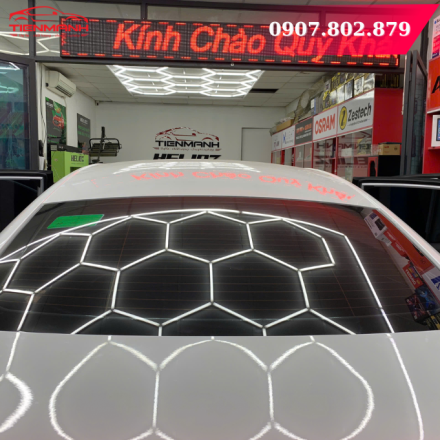 Dán phim cách nhiệt Helioz cho MG5 