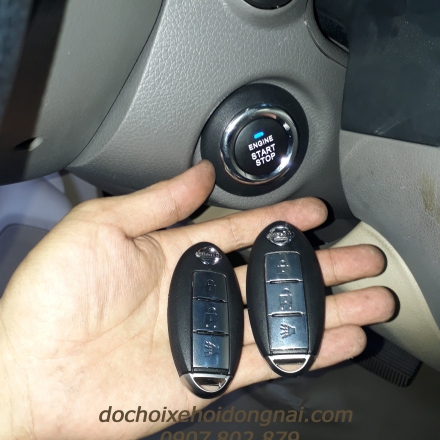 Gắn Statop mart key / Chìa Khóa Thông Minh Cho Nissan Nawara Tại Biên Hòa Đồng Nai