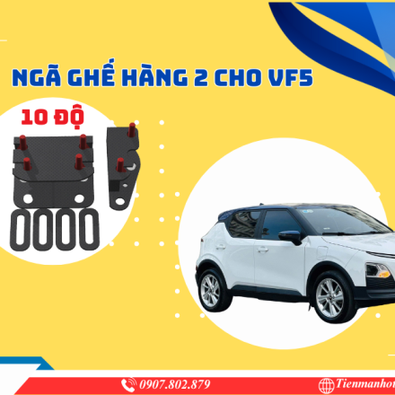 Ngã Ghế Hàng 2 Cho Vinfast VF5 – Nâng Cao Sự Thoải Mái