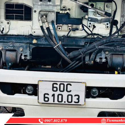 Lắp Đèn Bi Gầm 3 Nhiệt Màu Cho Xe Tải Hino 500