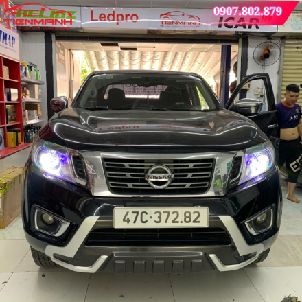 Độ đèn Biled cho Nissan Navara mới nhất năm 2025