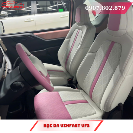 BỌC GHẾ DA NAPPA CHO VINFAST VF3