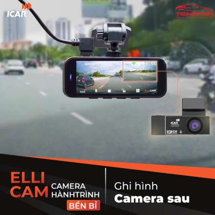 CAMERA HÀNH TRÌNH ICAR ELLICAM A650S