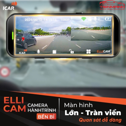 CAMERA HÀNH TRÌNH ICAR ELLICAM A650S