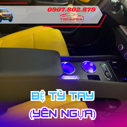 Lắp bệ tì tay cao cấp cho Vinfast VF3 2025 tại Đồng Nai