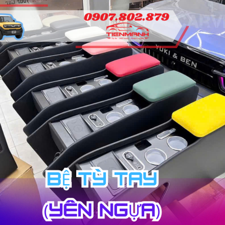 Lắp bệ tì tay cao cấp cho Vinfast VF3 2025 tại Đồng Nai