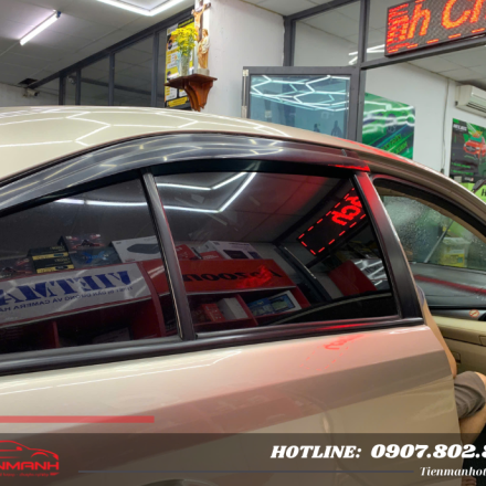 Dán phim cách nhiệt cho Toyota Vios giá tốt tại Đồng Nai 