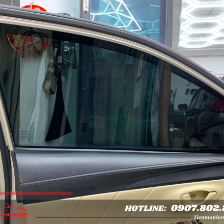 Dán phim cách nhiệt cho Toyota Vios giá tốt tại Đồng Nai 