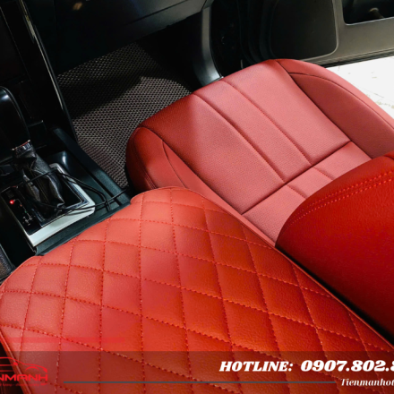 Bọc ghế da xe ô tô Toyota Prado - Da Nappa chất lượng cao 2025