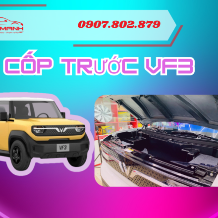 Lắp cốp trước đựng đồ cho Vinfast VF3