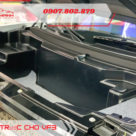 Lắp cốp trước đựng đồ cho Vinfast VF3
