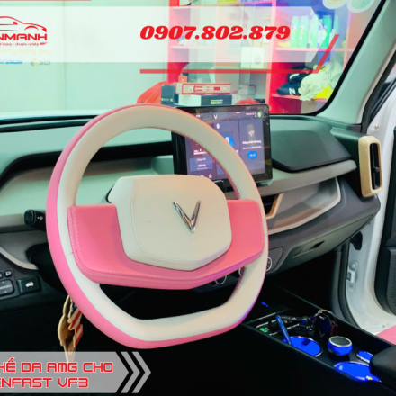 Bọc ghế da cho Vinfast Vf3 giá tốt tại Đồng Nai