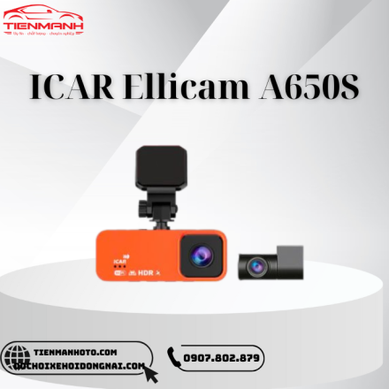 CAMERA HÀNH TRÌNH ICAR ELLICAM A650S