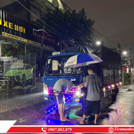 Lắp Đèn Biled P10 Cho Tải Veam Giá Tốt Tại Đồng Nai