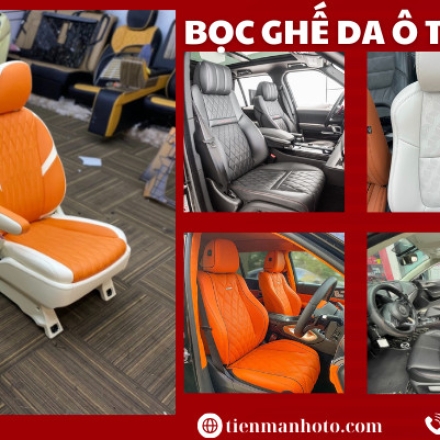 BỌC GHẾ DA Ô TÔ GIÁ RẺ