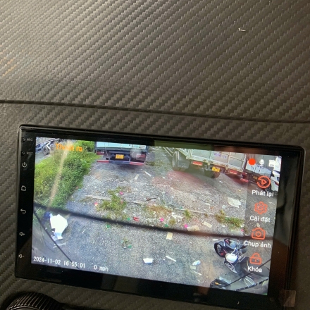 MÀN HÌNH SANTEK TÍCH HỢP CAM HÀNH TRÌNH + CAM LÙI CHO XE TẢI 7INCH GIÁ TỐT NHẤT
