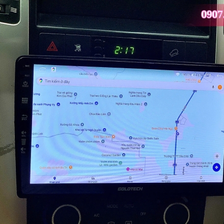 LẮP MÀN HÌNH ANDROID GOLD TECH CHO CHEVROLET CAPTIVAL GIÁ TỐT